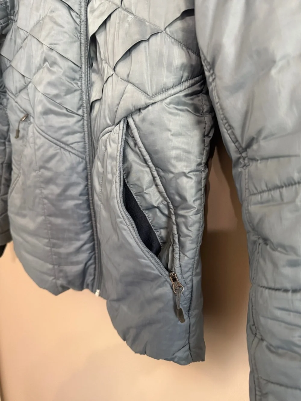 Columbia‎ Kaleidaslope II Interchange Omni Heat Winter Coat Metal Blue Women's S